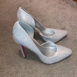 Women’s Charlotte Russe Crystal Heels
